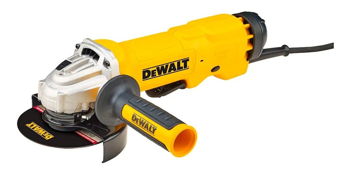  DEWALT Amoladora angular pequeña de 4-1/2 pulgadas y 11  amperios : Herramientas y Mejoras del Hogar