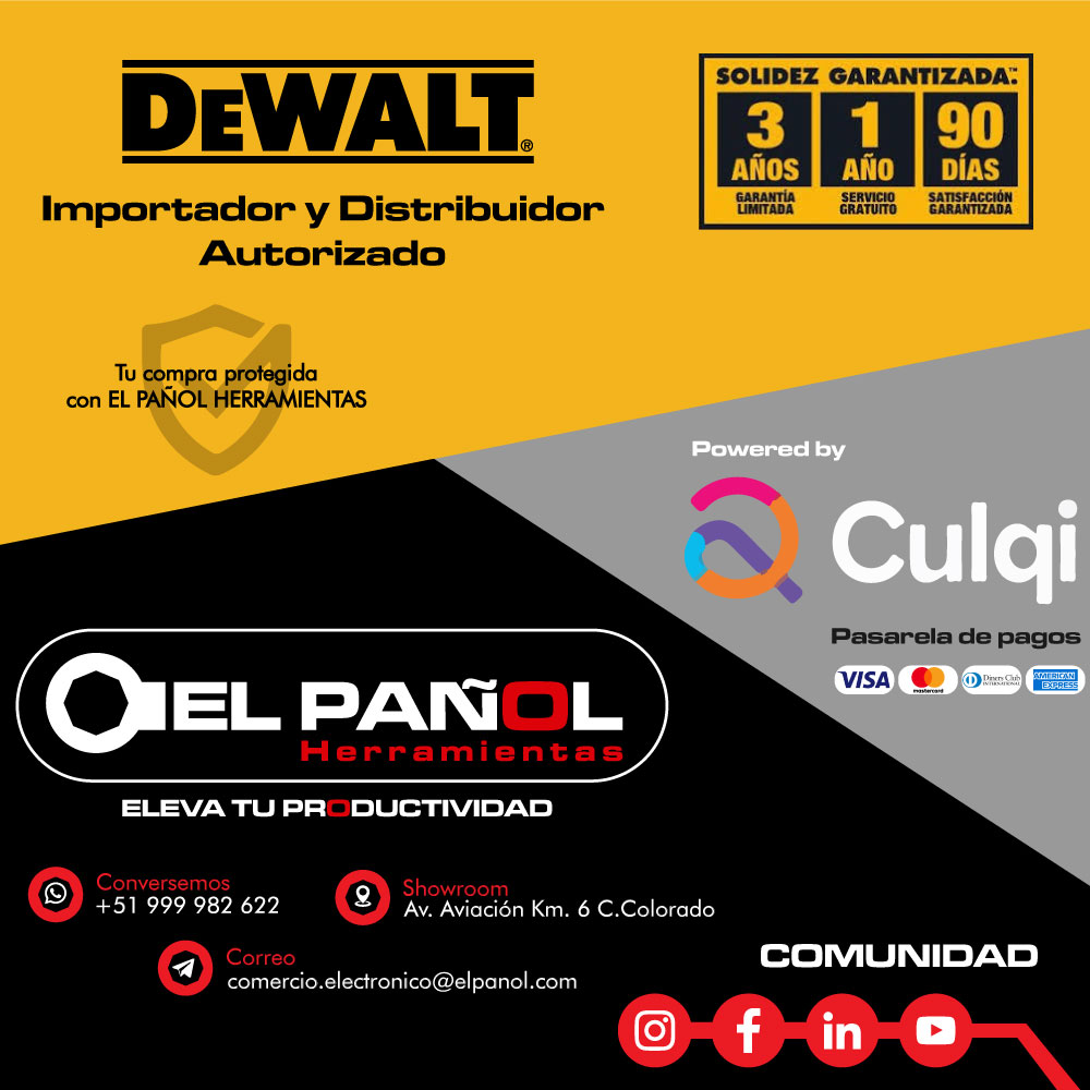 Amoladora 4-1/2″ 1500w DWE4314N DeWALT – Maquinarias Boedo